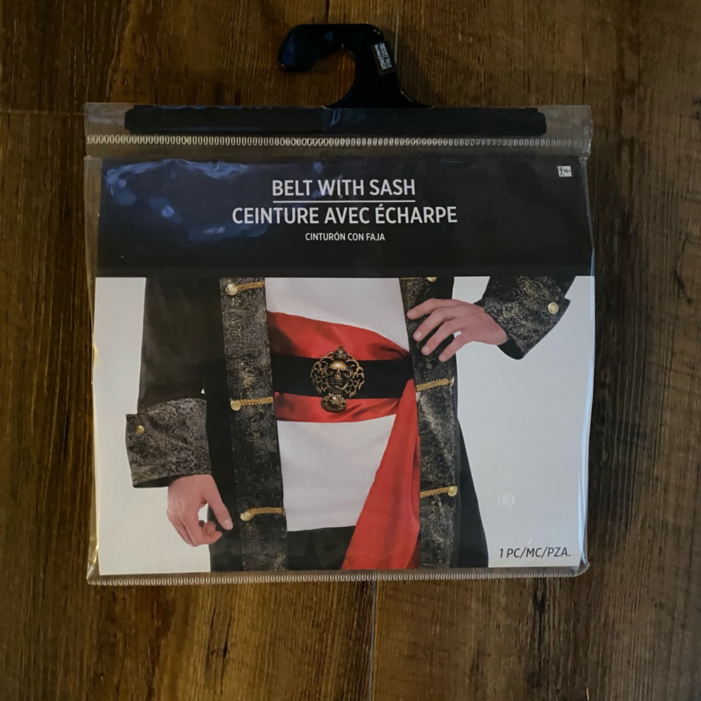 NEW Pirate costume dash belt